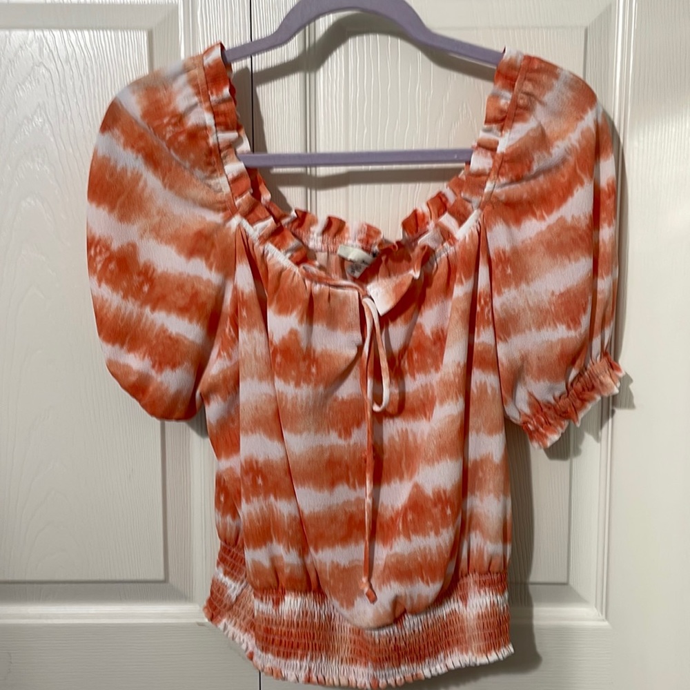 June & Hudson tapered blouse